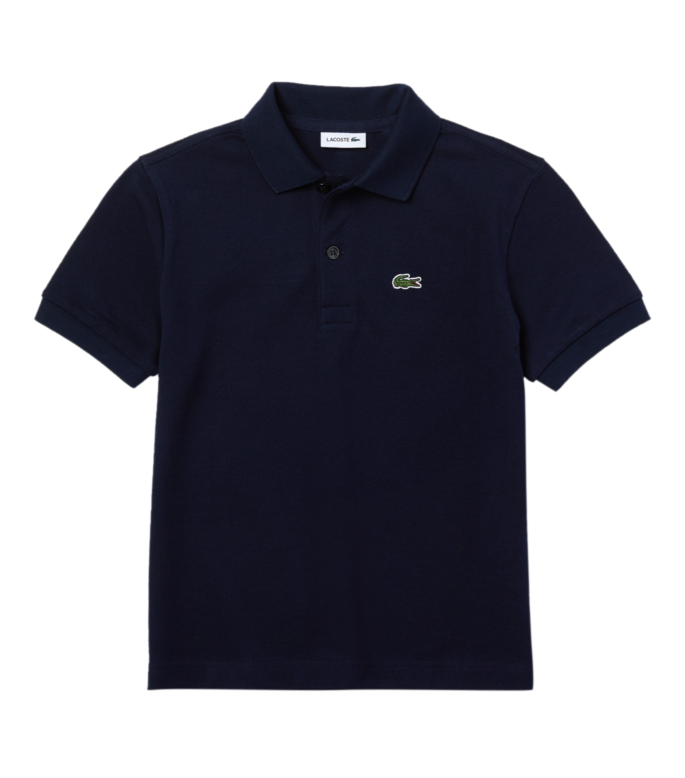 Playera lacoste azul marino store